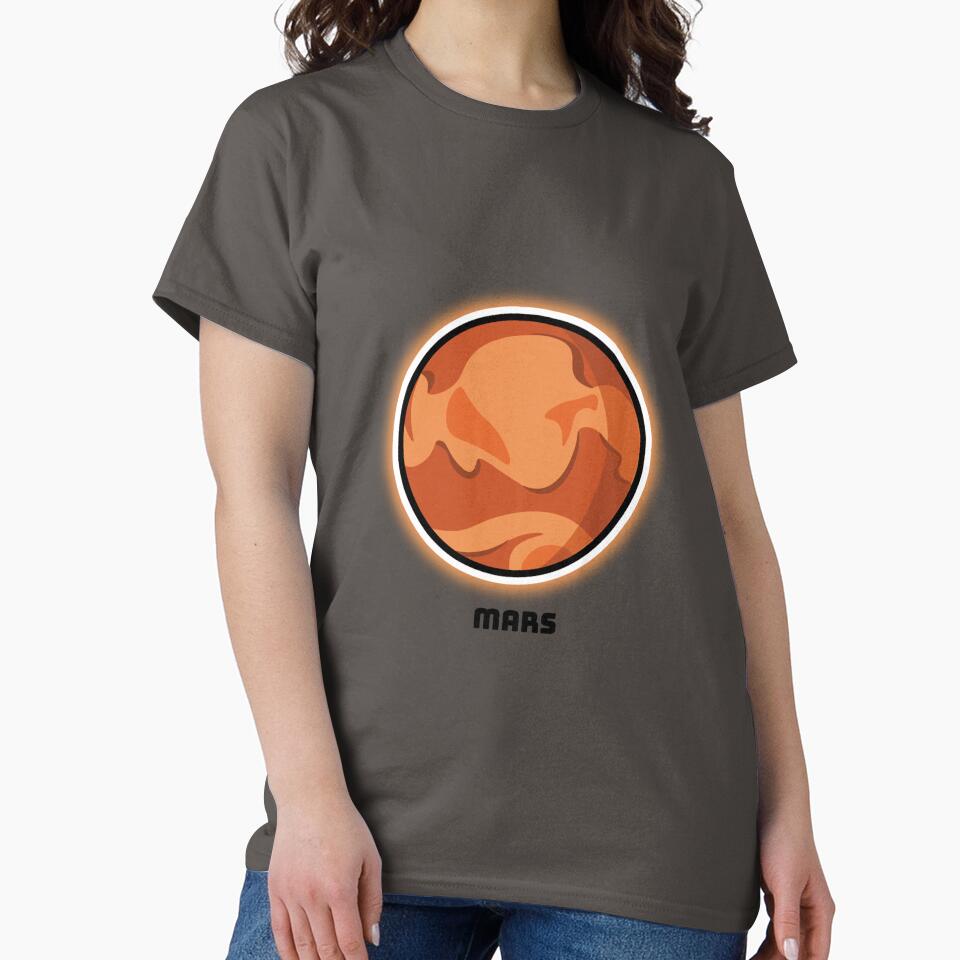 Mars planet, solar system by gllemm