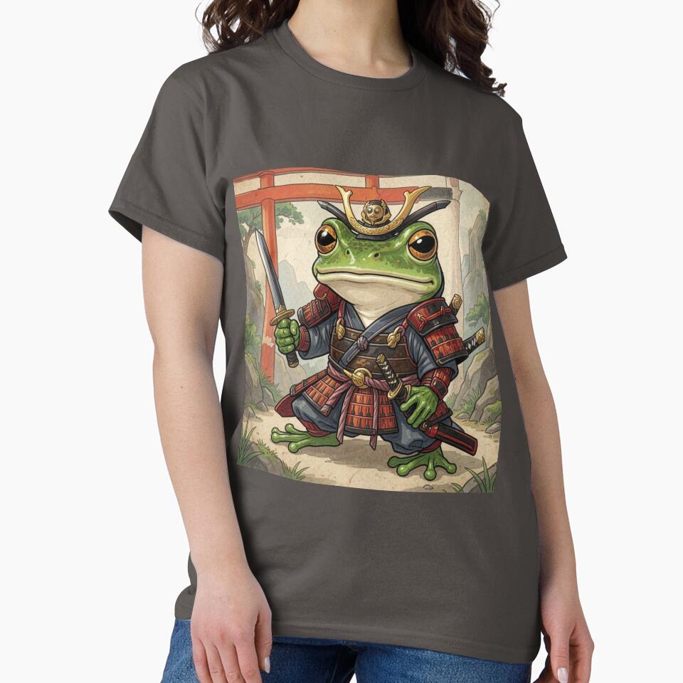Tiny Ronin Frog by tim tal
