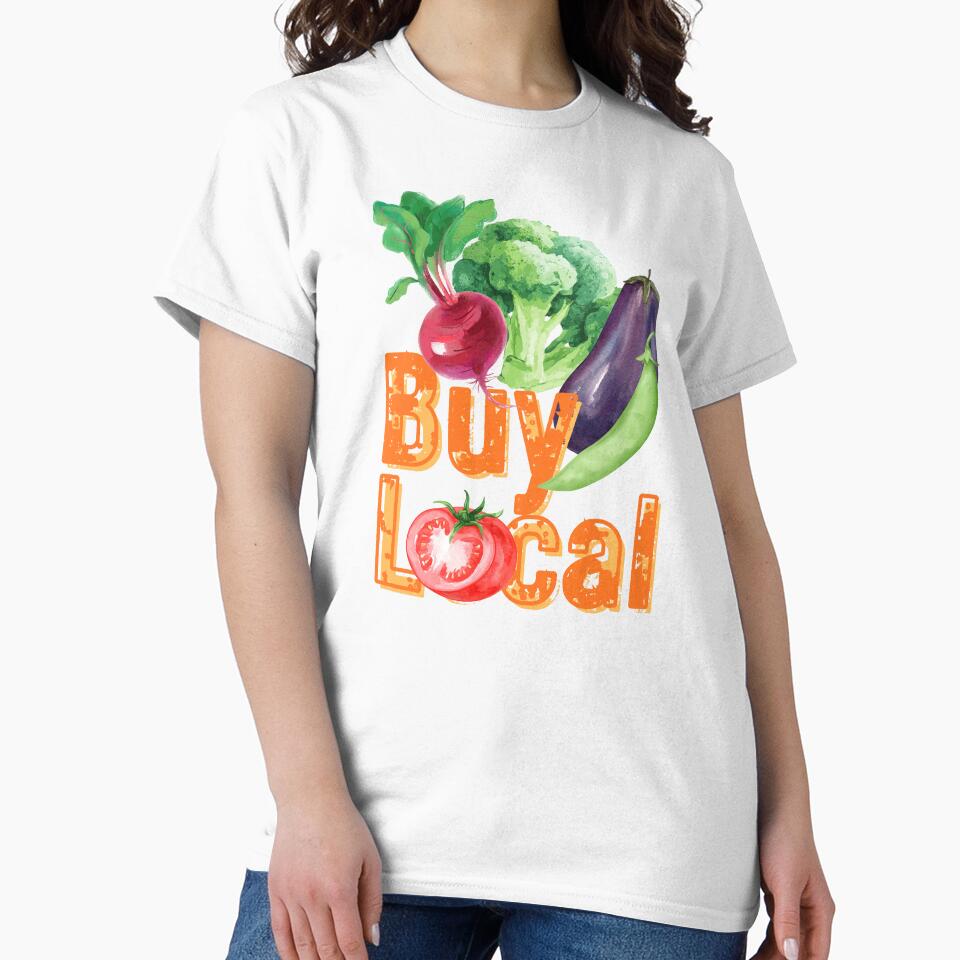 Local Farmers  Support Print / Buy Local by Thehatinthecat