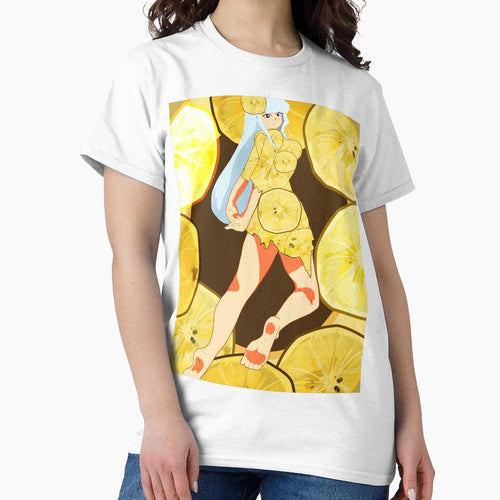 A smiling girl wearing clothes made of bananas by lovegirlsfanta