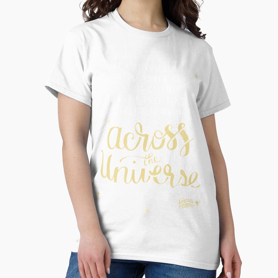 Lyrics By Lennon And Mccartney Across The Universe Png By Merch, Limited Edition, Perfect Gift For by JacobAaBShopus