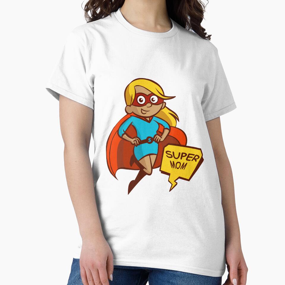 Super Mom In Beautiful Colors by CreativeCranium