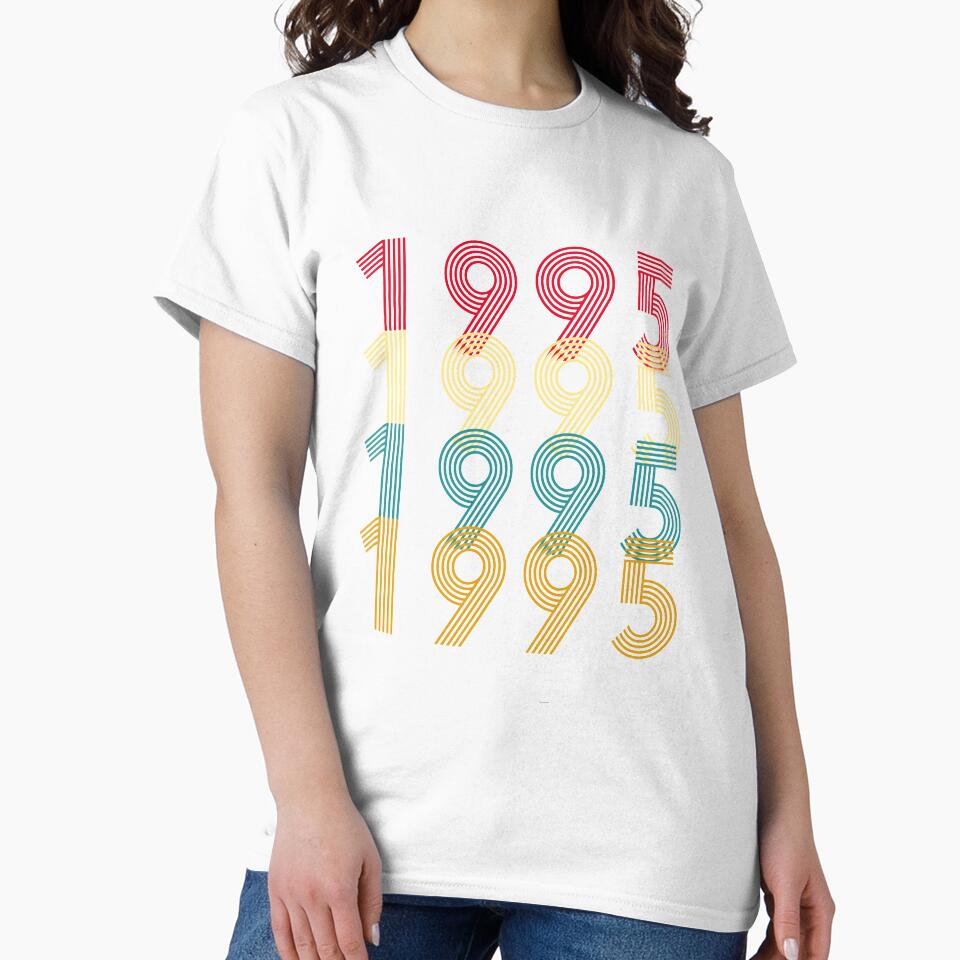 Vintage 1995 Shirt, 26th Birthday, gift for her by ihsanestore01