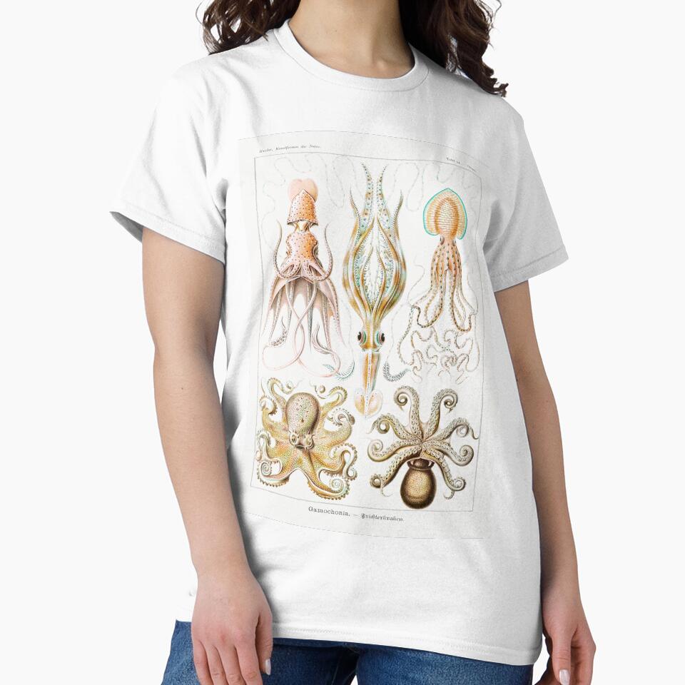 Octopi Squid Vintage Sketches by SuziQPrayers427