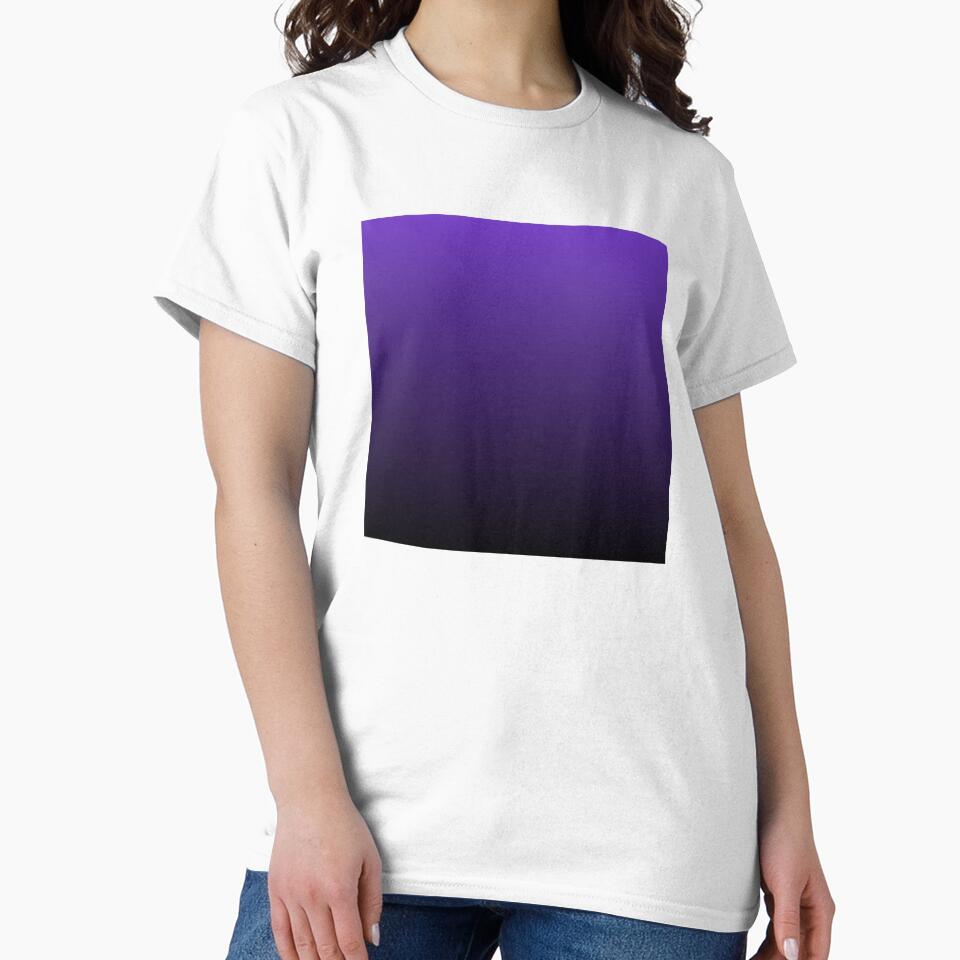 Purple to Black Ombre Gradient by Arianna Khalil
