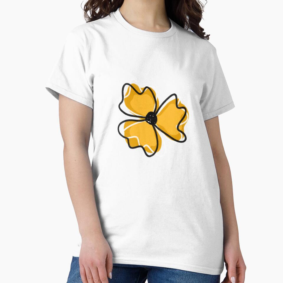 Cheerful Yellow Wildflower by studioaudrea