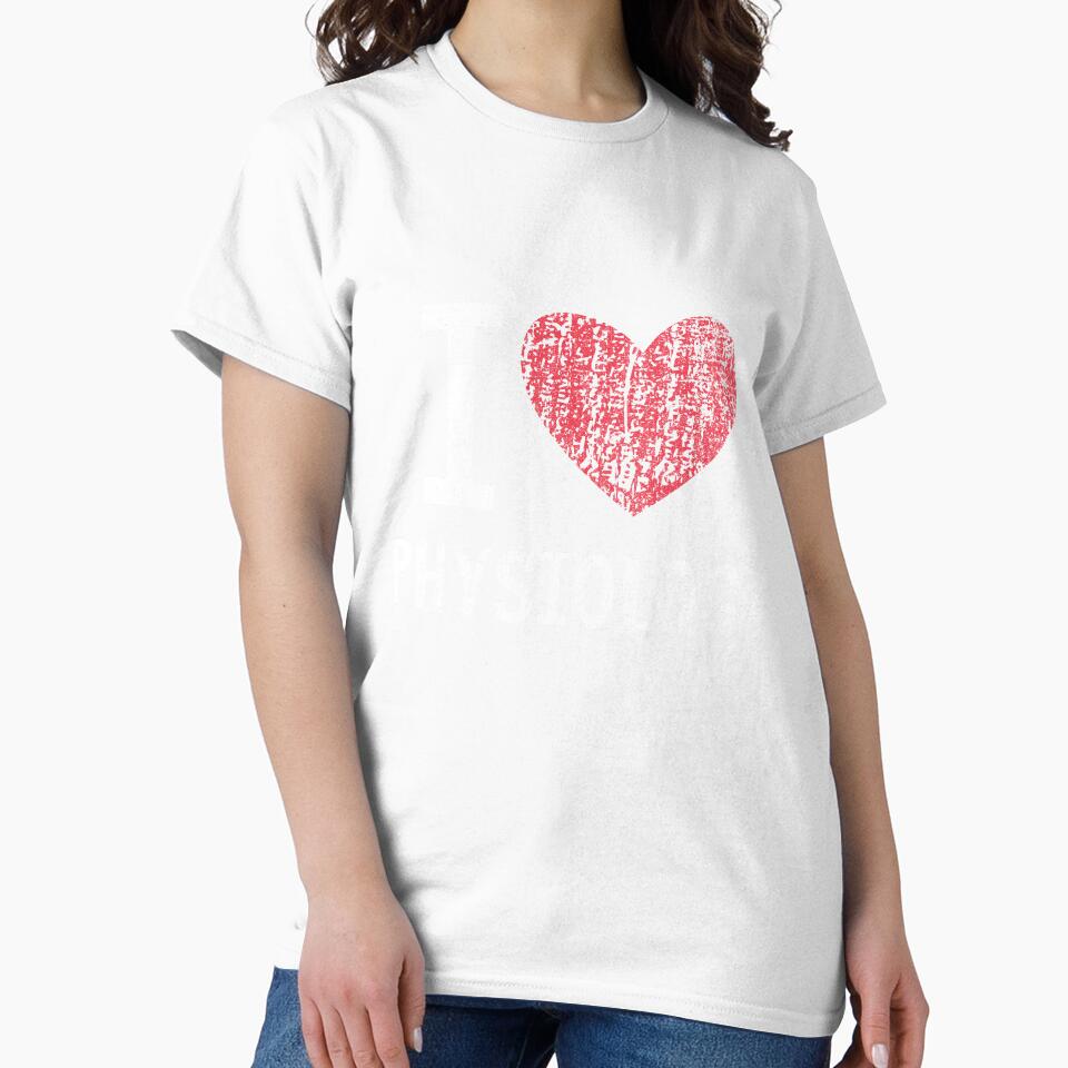 I Love Physiology Gift For Men Women Kids by GabbyKash