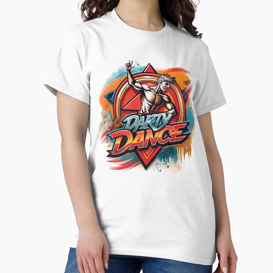 Party dance color logo style,text,isolated by Creative88Art
