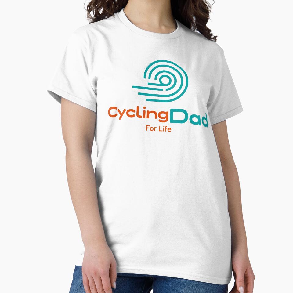 Cycling Dad For Life - Dad Cycling by GreyTee