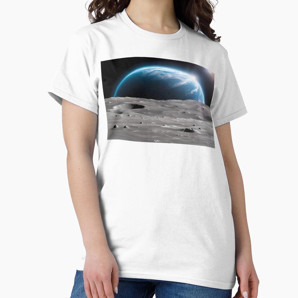 View from the Moon to the Earth in Universe - 2 by TatStudio55