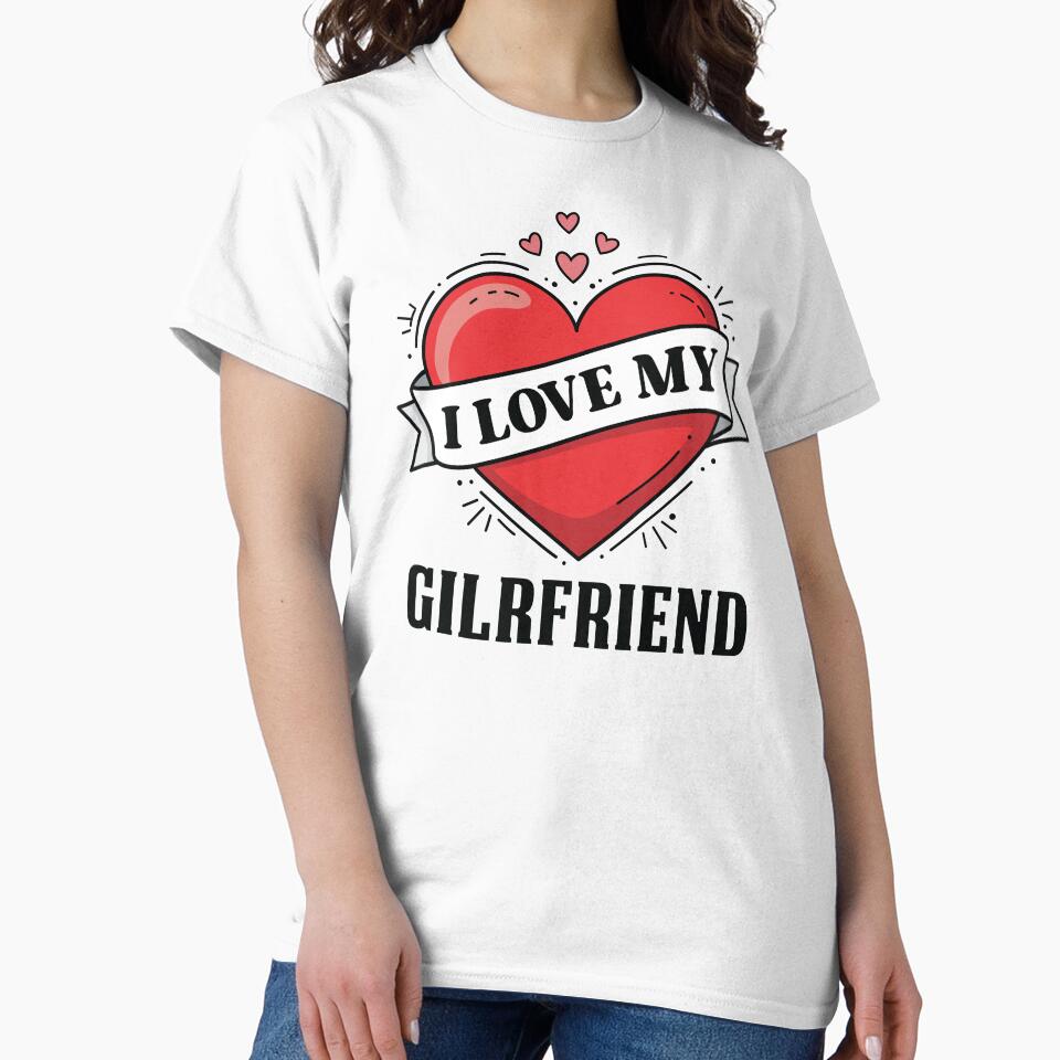 Gift For GF I Love My Girlfriend by FemmePod
