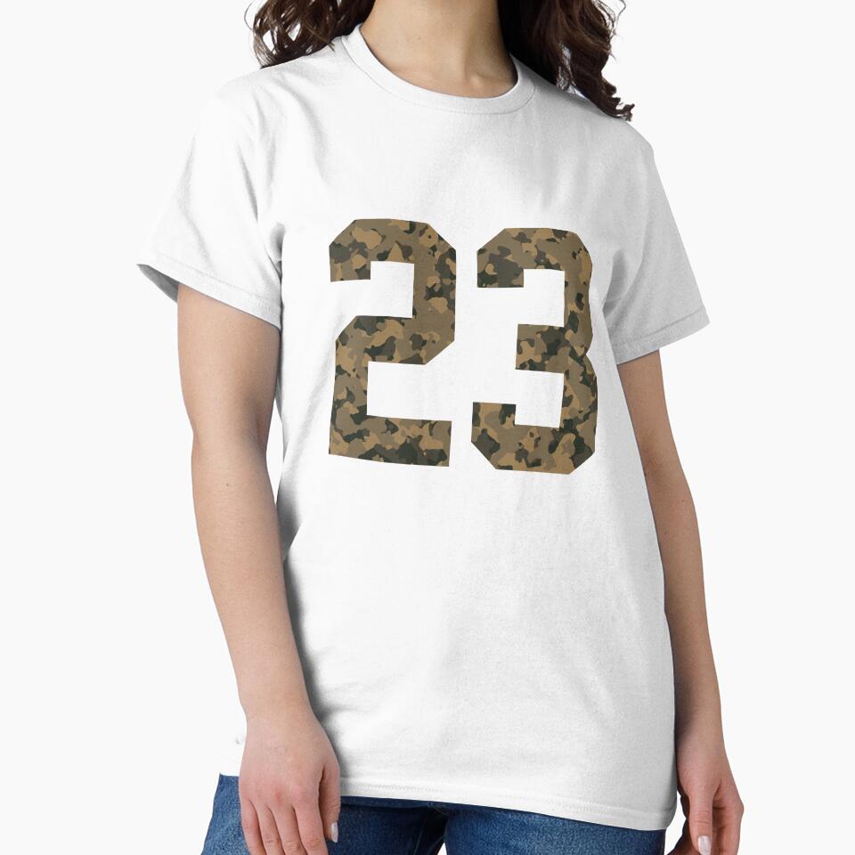 Army Camouflage Number 23 - Sports Numbers by NECHSTORE