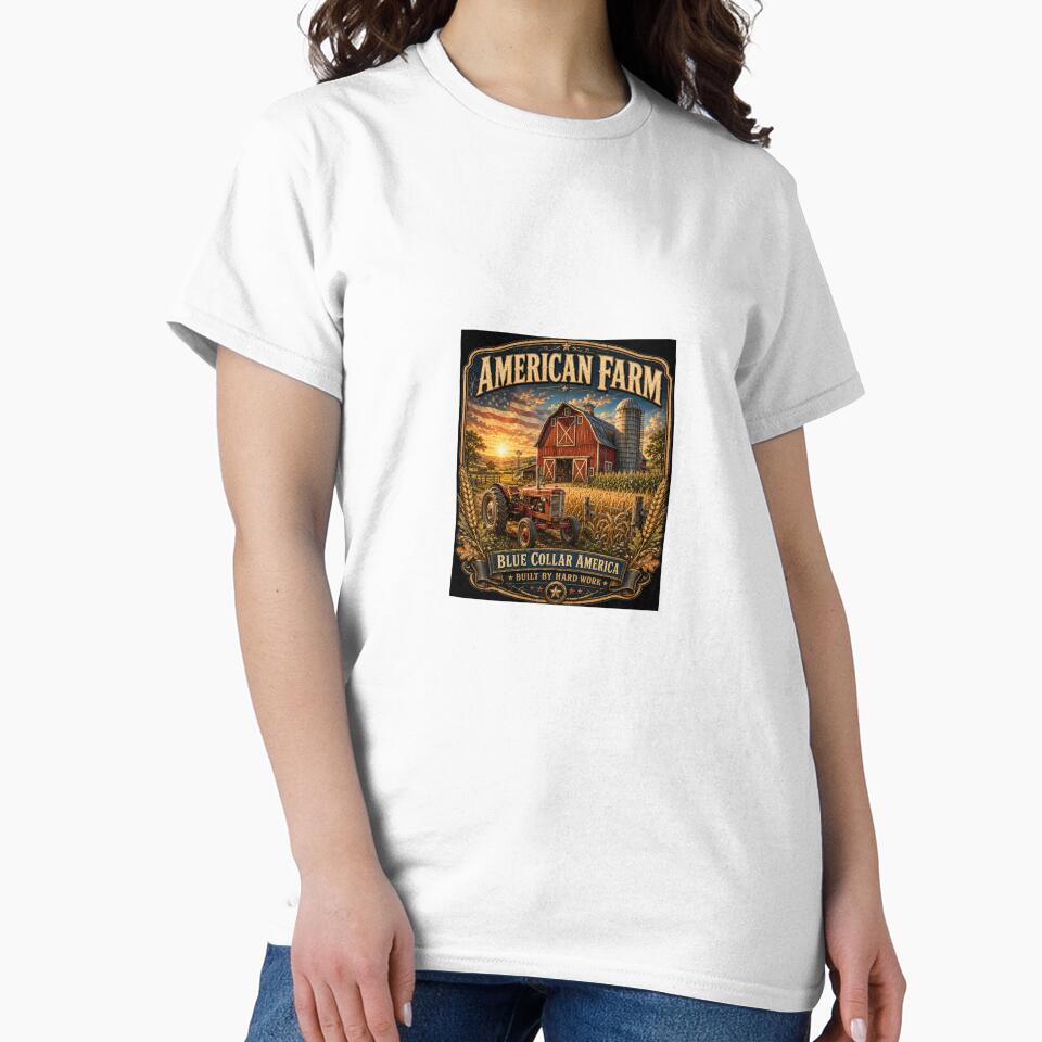 Vintage American Farm Hard Work by JuanDiegoAyala