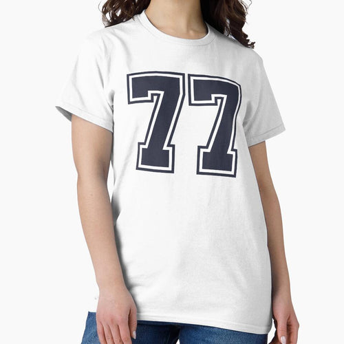77 Sports Number Seventy-Seven by HelloFromAja