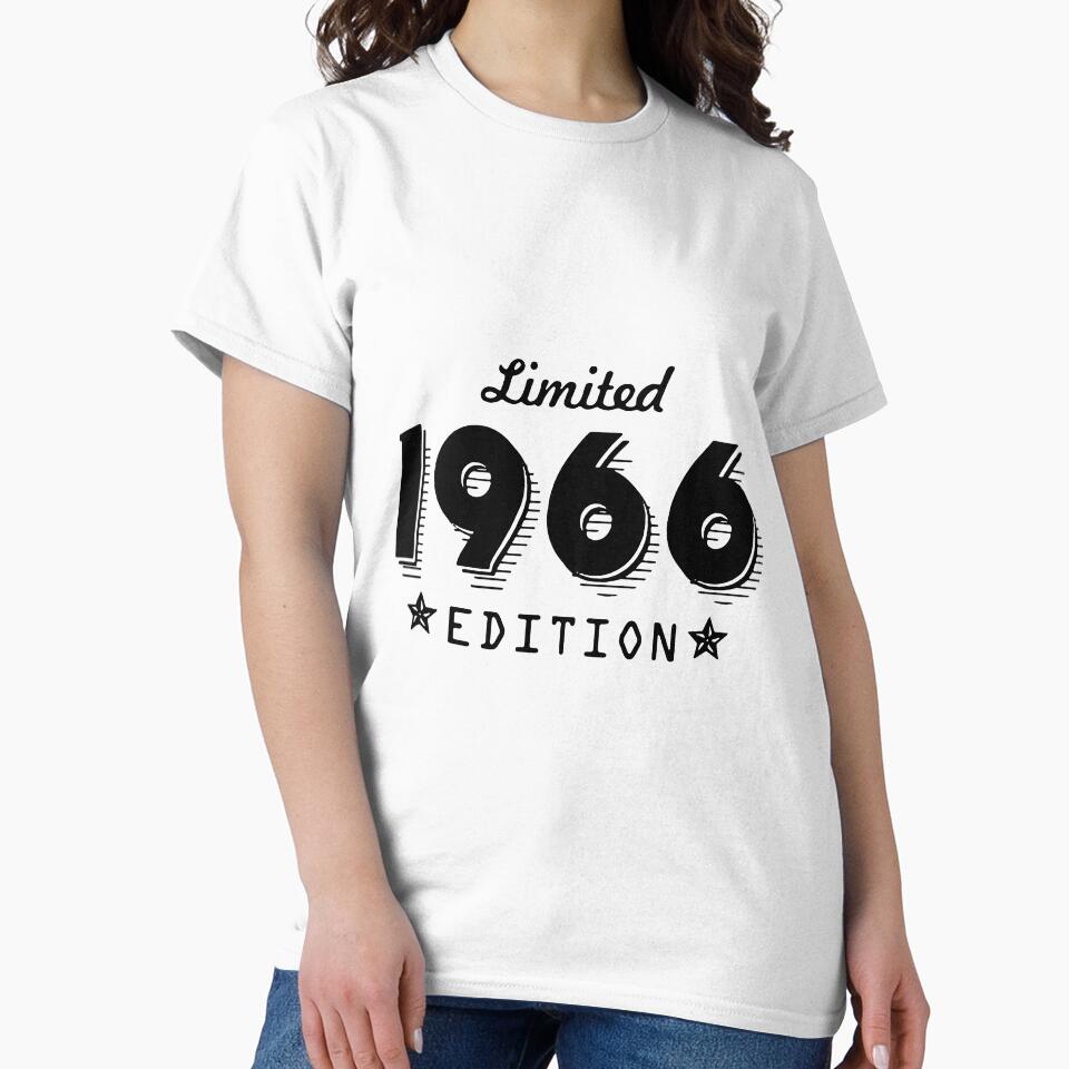 Vintage 1966 Limited Edition Classic Gift Premium Apparel Funny Holiday Xmas by DesignByHeartUK