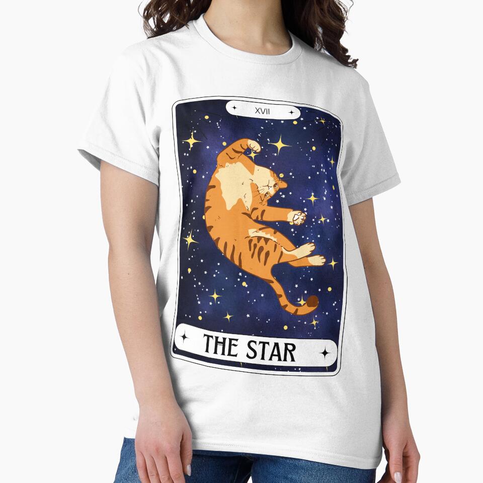 Tarot Card Tiger Cat The Star by BettySpicer