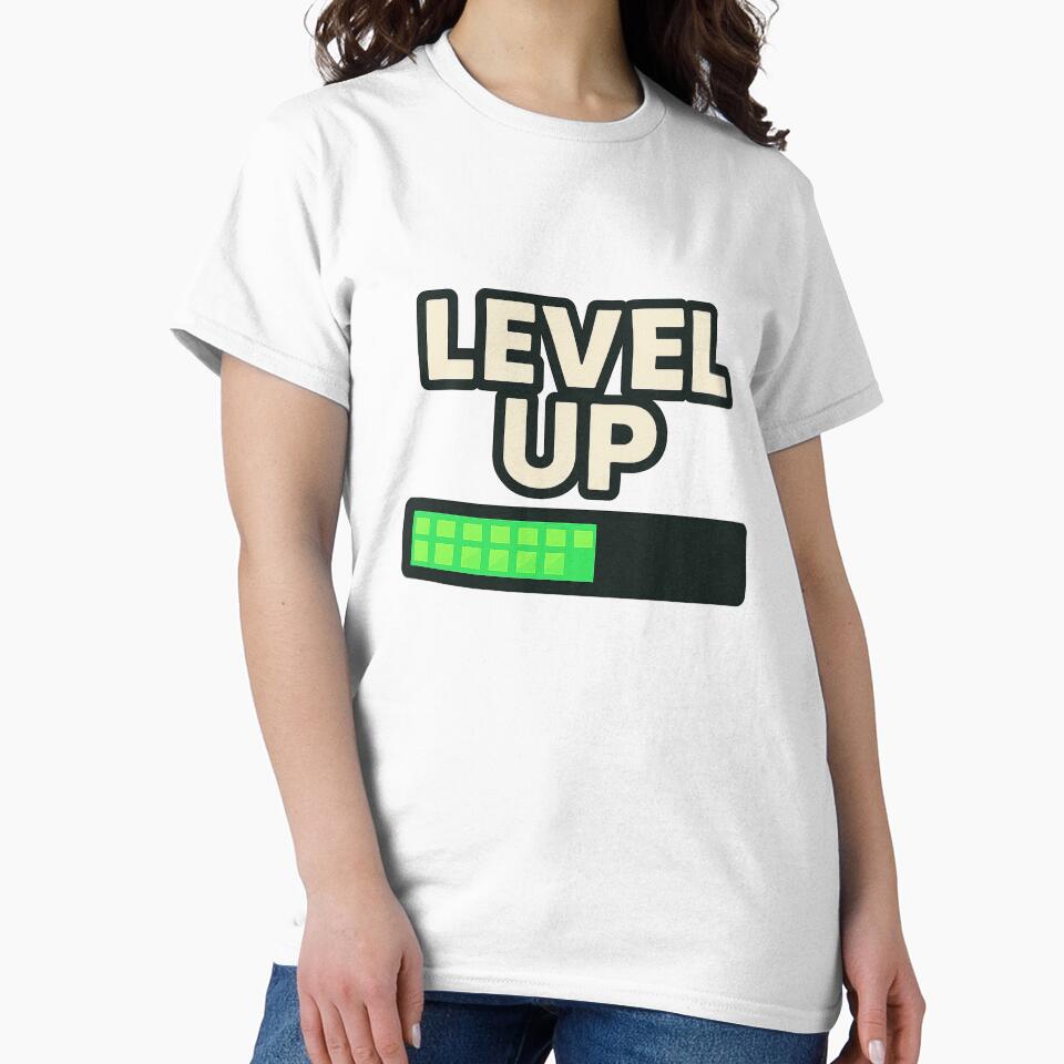 Level Up Birthday Pixel Life Bar Retro Gaming by Roseyteedesigns