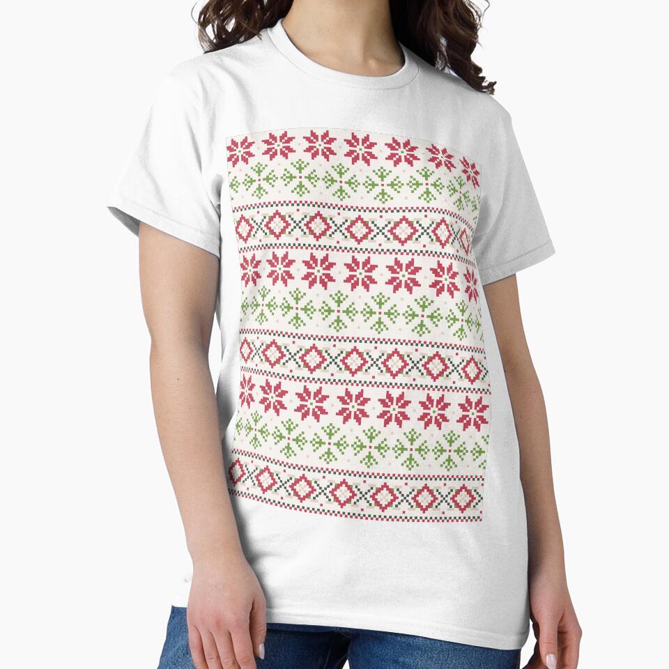 Ugly Christmas Knitted Pattern by Ross-Sergey