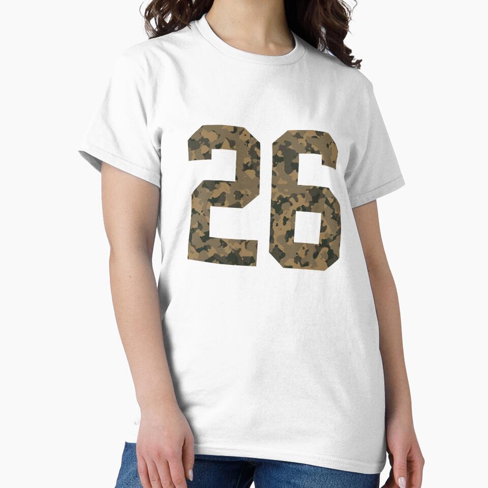 Army Camouflage Number 26 - Sports Numbers by NECHSTORE
