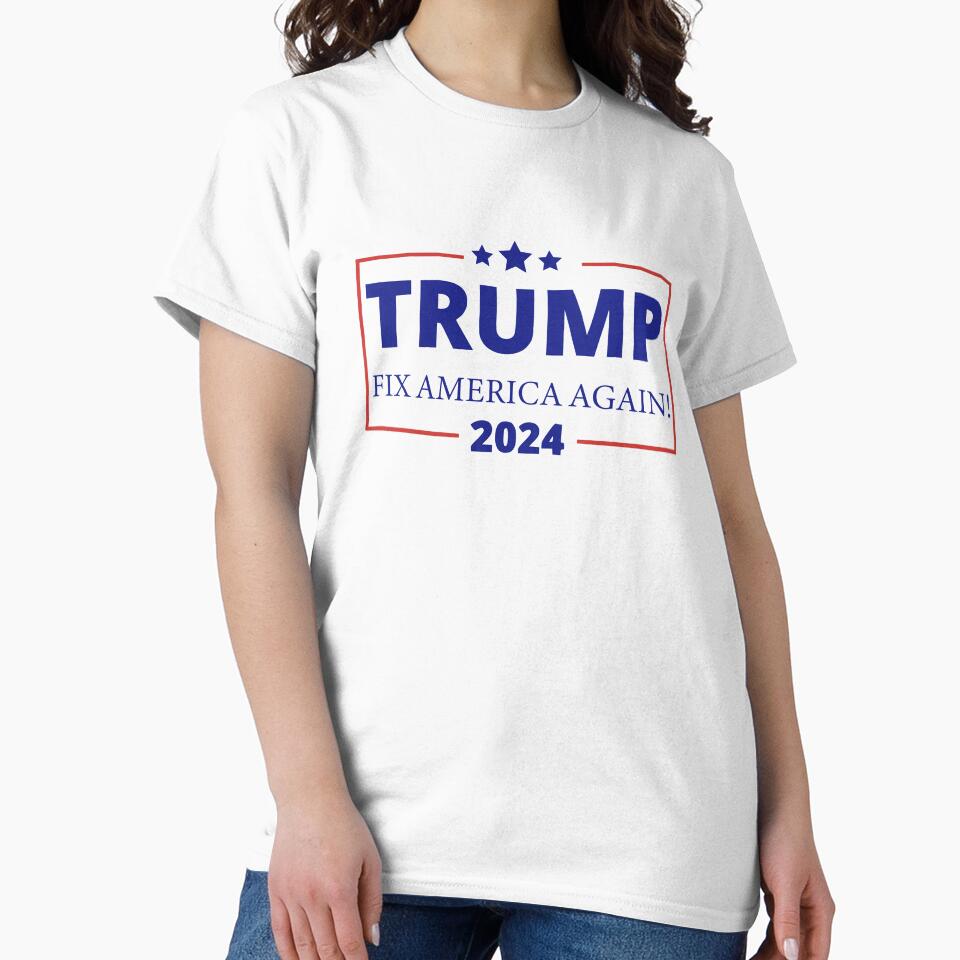 Trump 2024 Fix America Again - Patriotic Design for True Supporters by Neggan