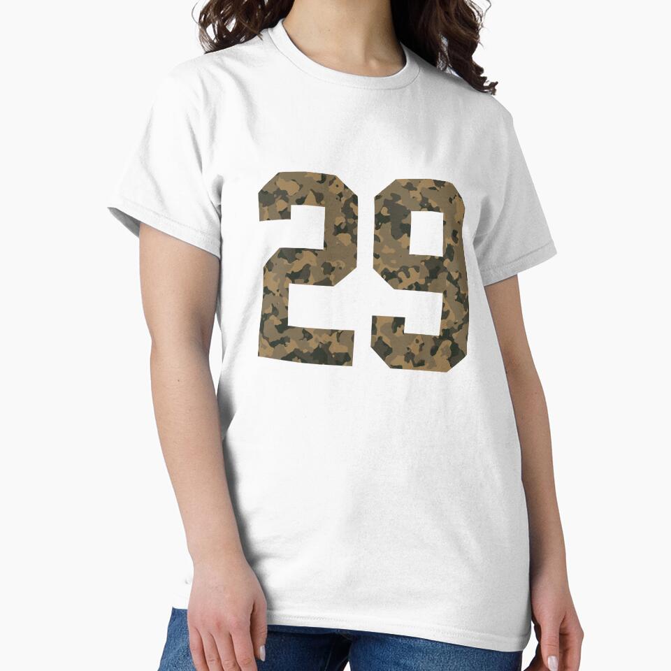 Army Camouflage Number 29 - Sports Numbers by NECHSTORE