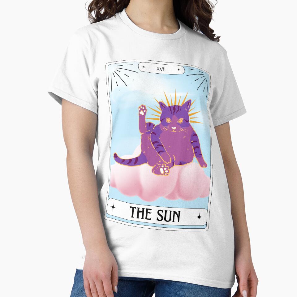 Tarot Card Cheshire  Cat The Sun by BettySpicer