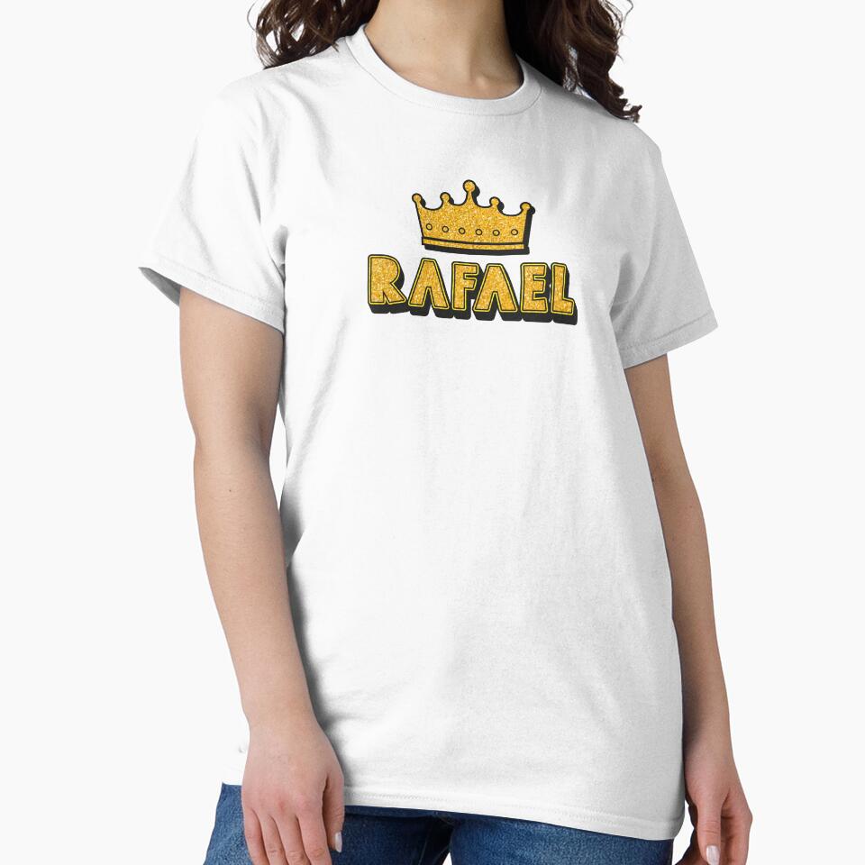 Rafael Personalized Name With Crown - Cool & Funny Custom Gift for Men and Boys by Oussinc