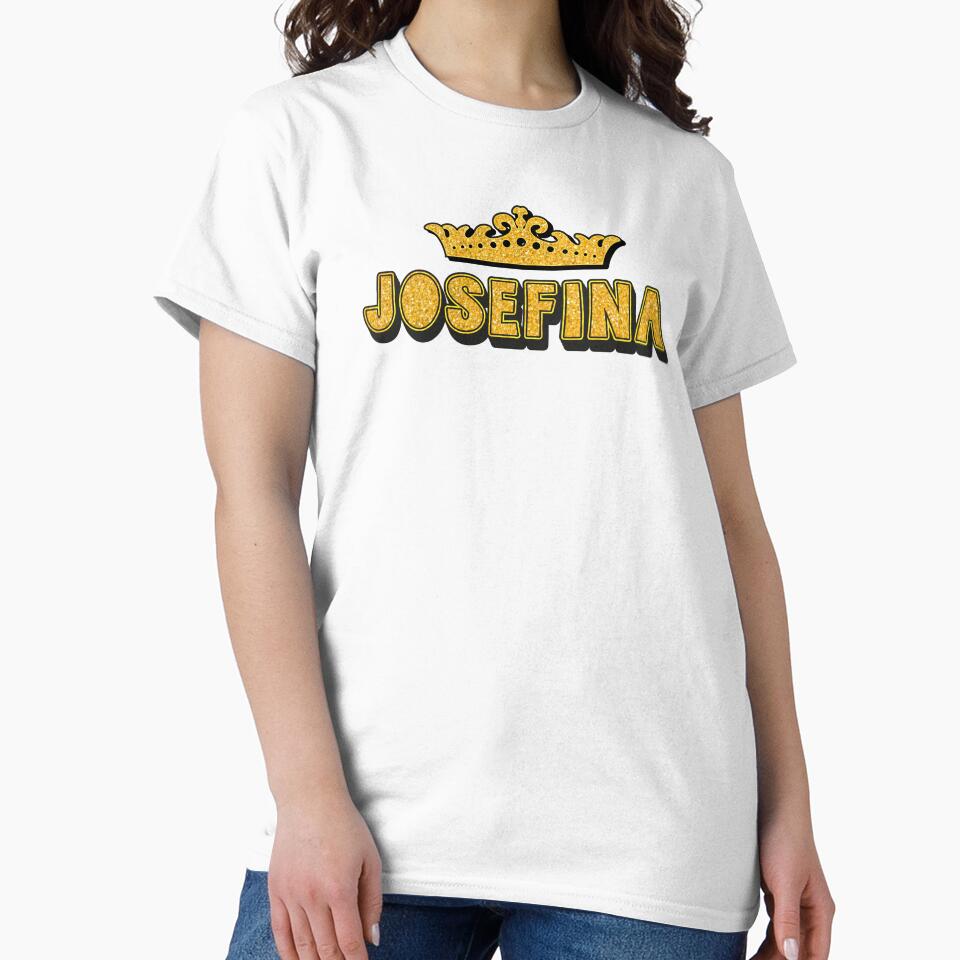 Josefina Personalized Funny Custom Name Crown Design by Watsonarts