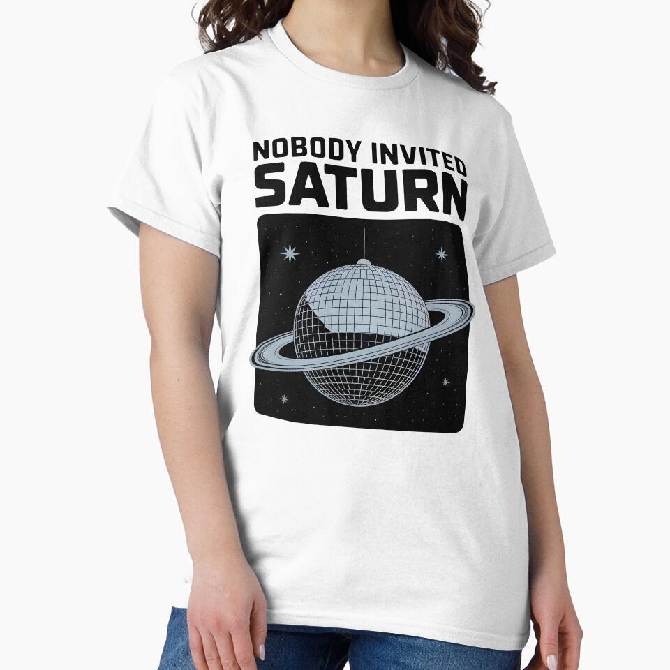 Saturn Disco Ball in Space by Velvetwhim