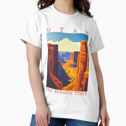 44 Utah Travel Poster by Lucy Goosy Art