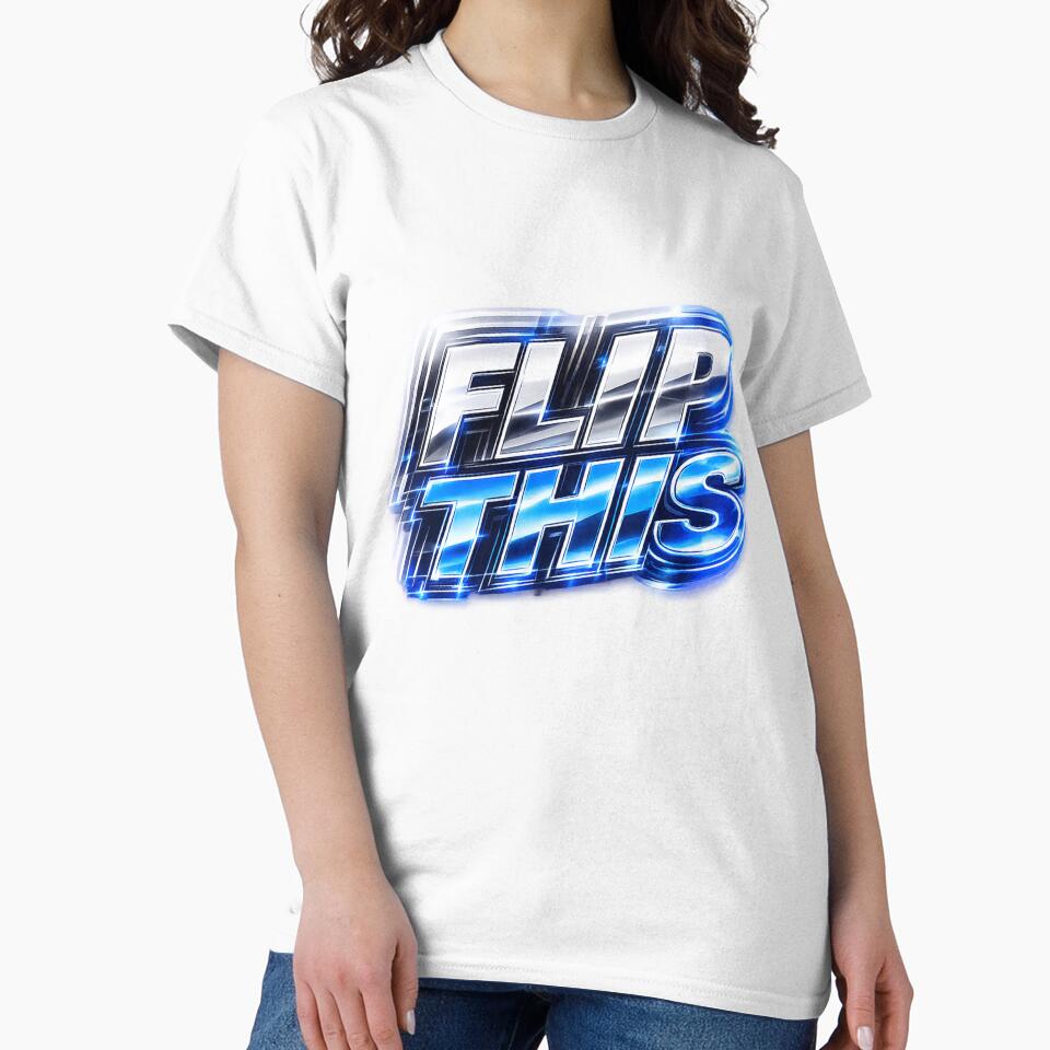 Flip This Chrome Text Design by Kevin Shearer