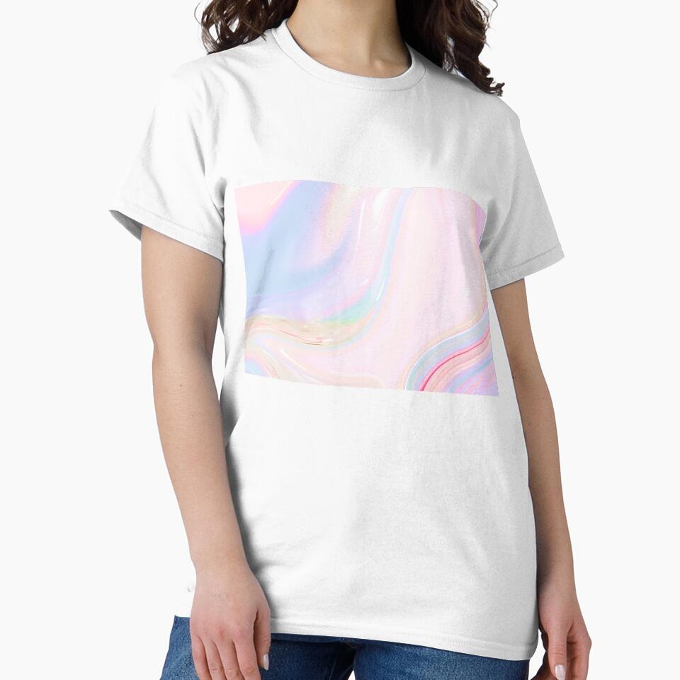 Abstract Pastel Holographic Textured Background by BeeMeCreative