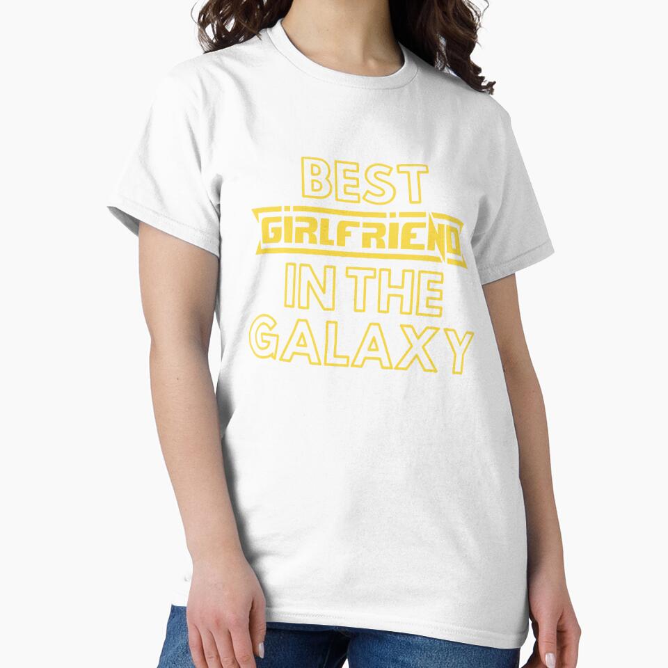 Best Girlfriend In The Galaxy | Cute Family Gift Idea For Girlfriend by kindxinn