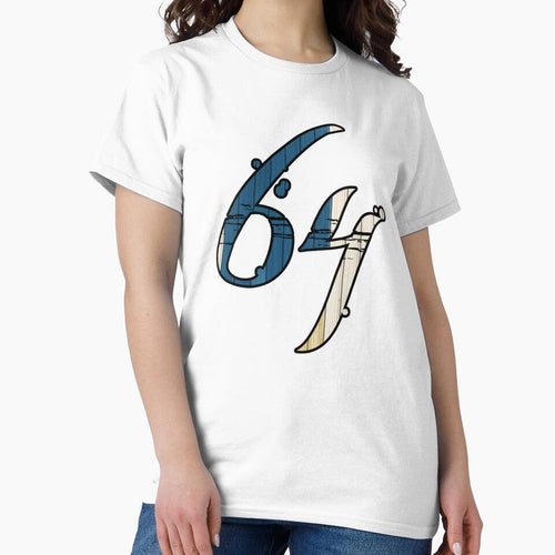 64 – Minimal Number, Retro Vibe & Clean Typography Design by Gilded Dreams