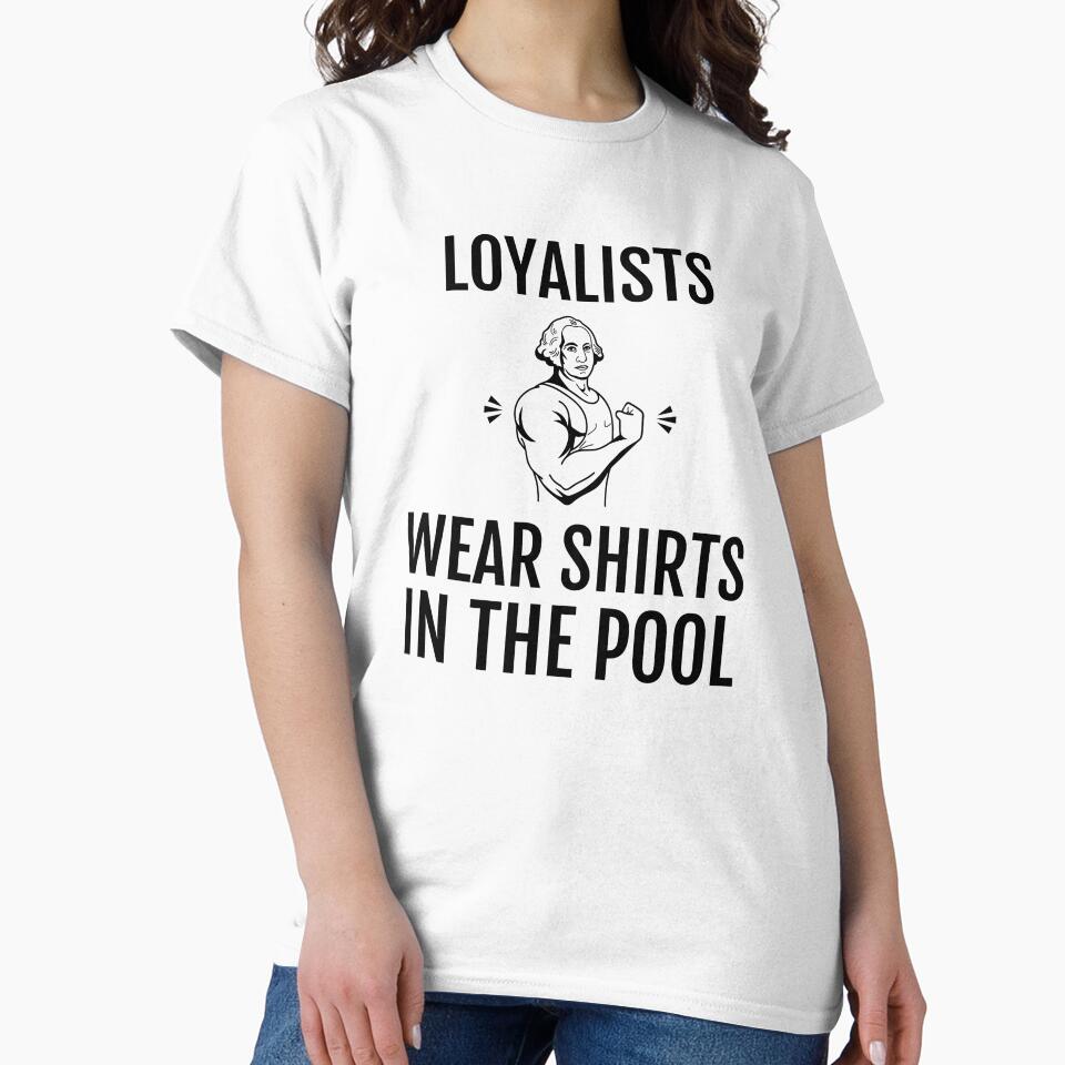 Funny George Washington Loyalists Wear products In The Pool Tank Top by jakehughes2015