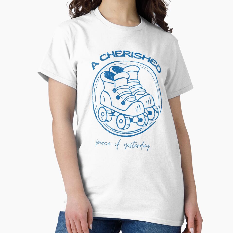 A Cherished Piece Of Yesterday Blue Retro Wheels by SplashTastic