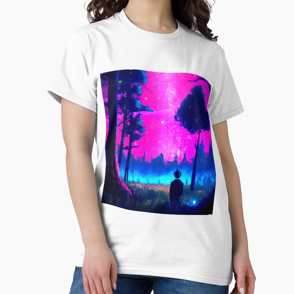 Looking at a psychedelic sky by Ideassbold