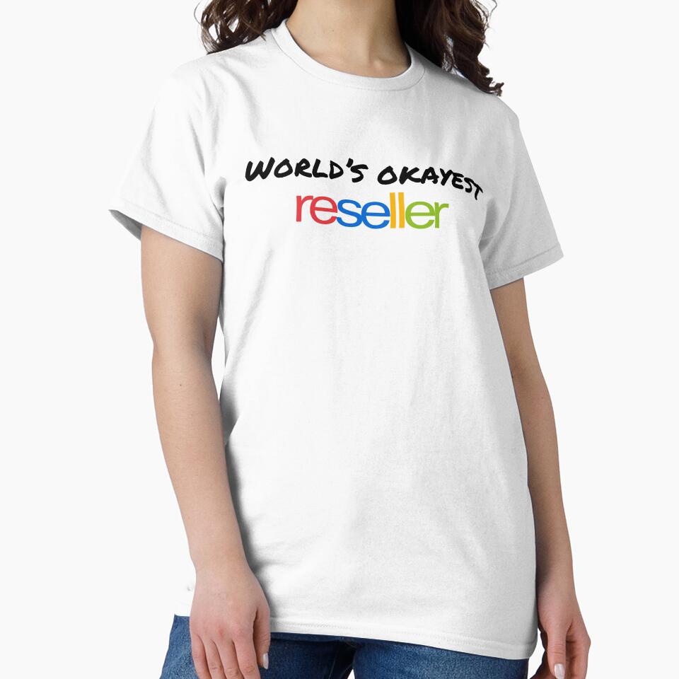 World's Okayest Reseller Logo for Ebay Sellers by Neeshki