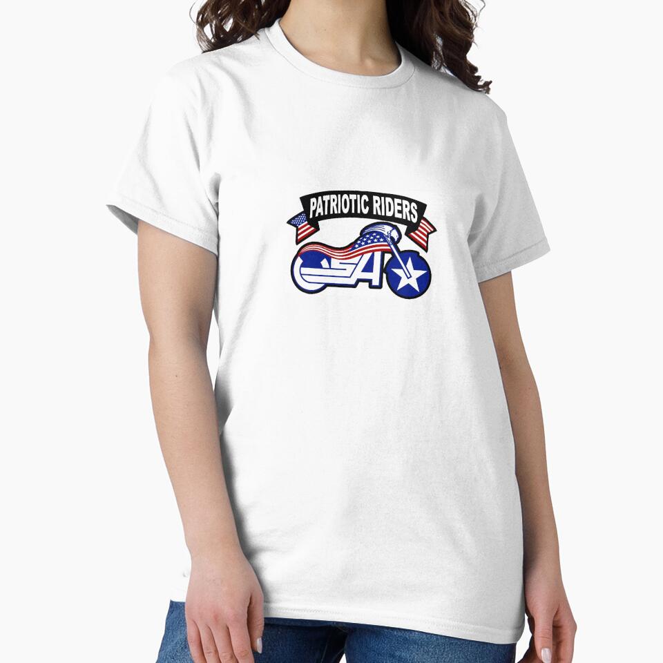 Patriotic Riders Motorcycle Riding Club Logo by tmunsey