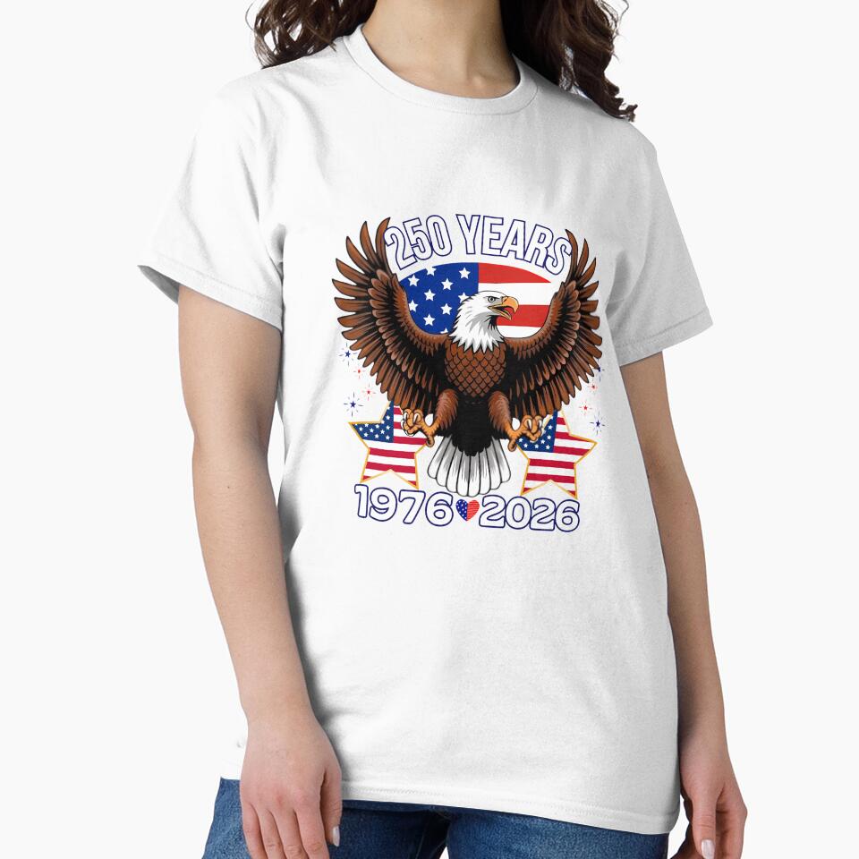 Vintage 250 Years 1776-2026 250Th Birthday 4Th July by tratakos