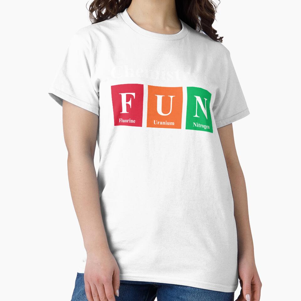 Chemistry is Fun Periodic Table Science Humor by WarmlyGreetings