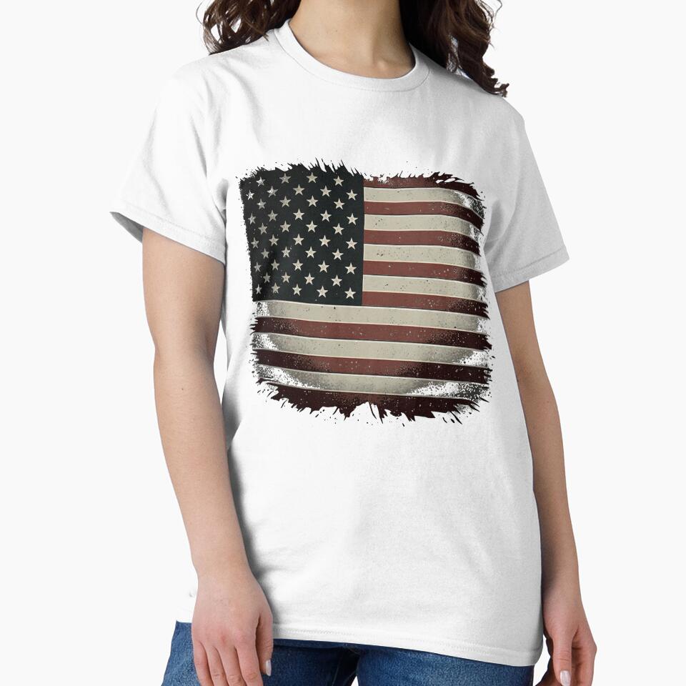 USA flag retro by AndrewWorld