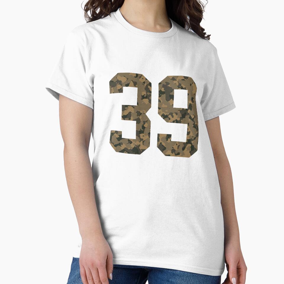 Army Camouflage Number 39 - Sports Numbers by NECHSTORE