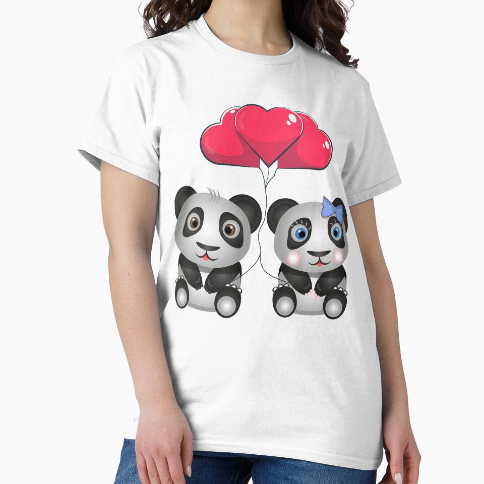 Panda Love Gift Valentines Day Girlfriend by besTmanuFacture