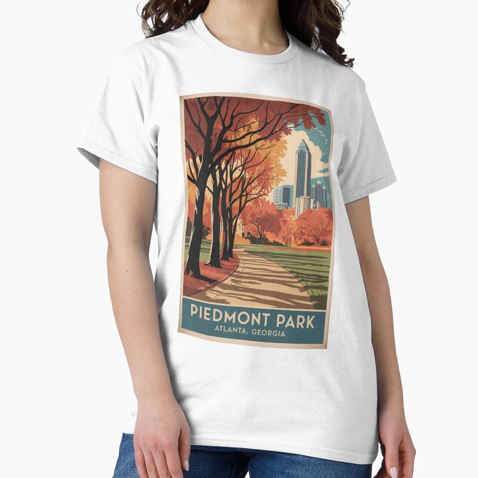 Atlanta Vintage Travel Poster by TravelerRat