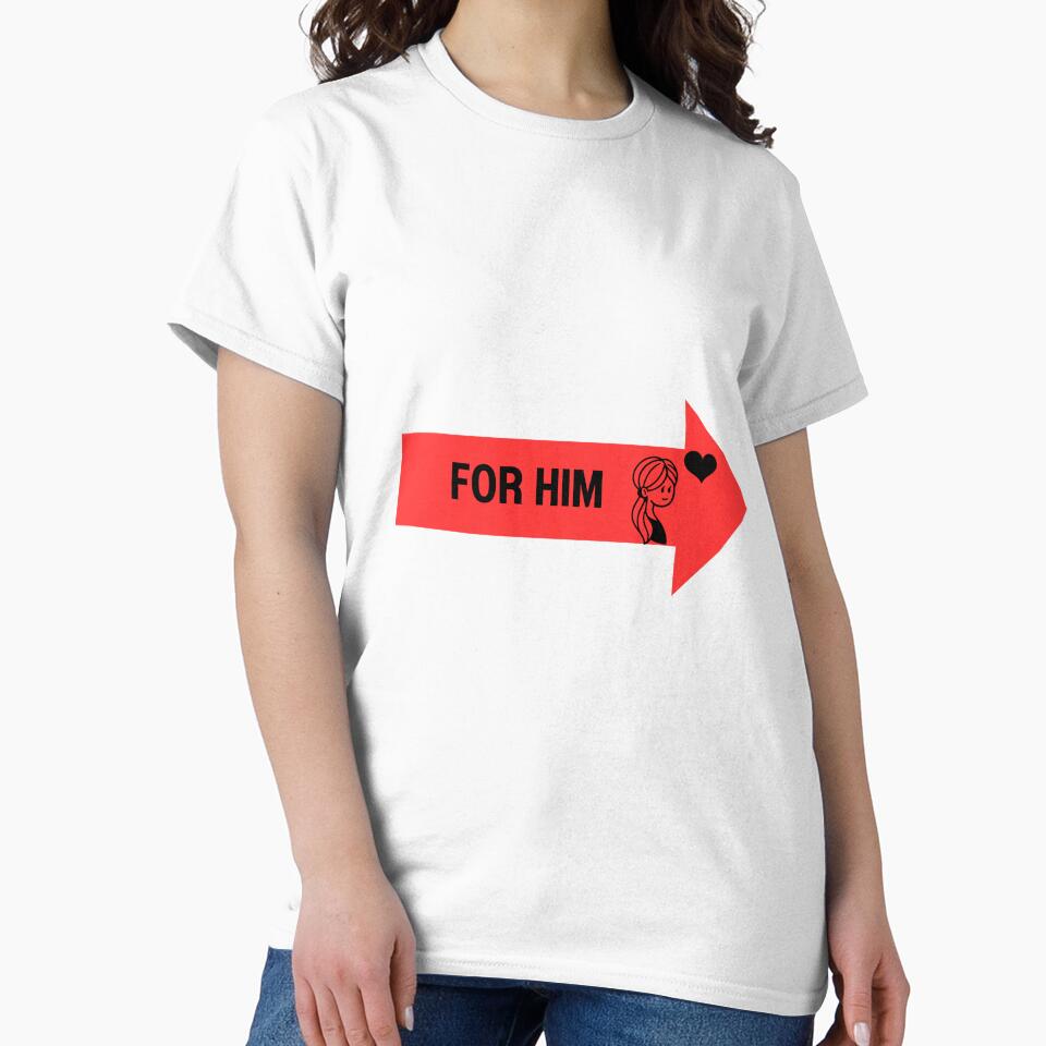 Couple - Love for him Essential T-Shirt by Purrz