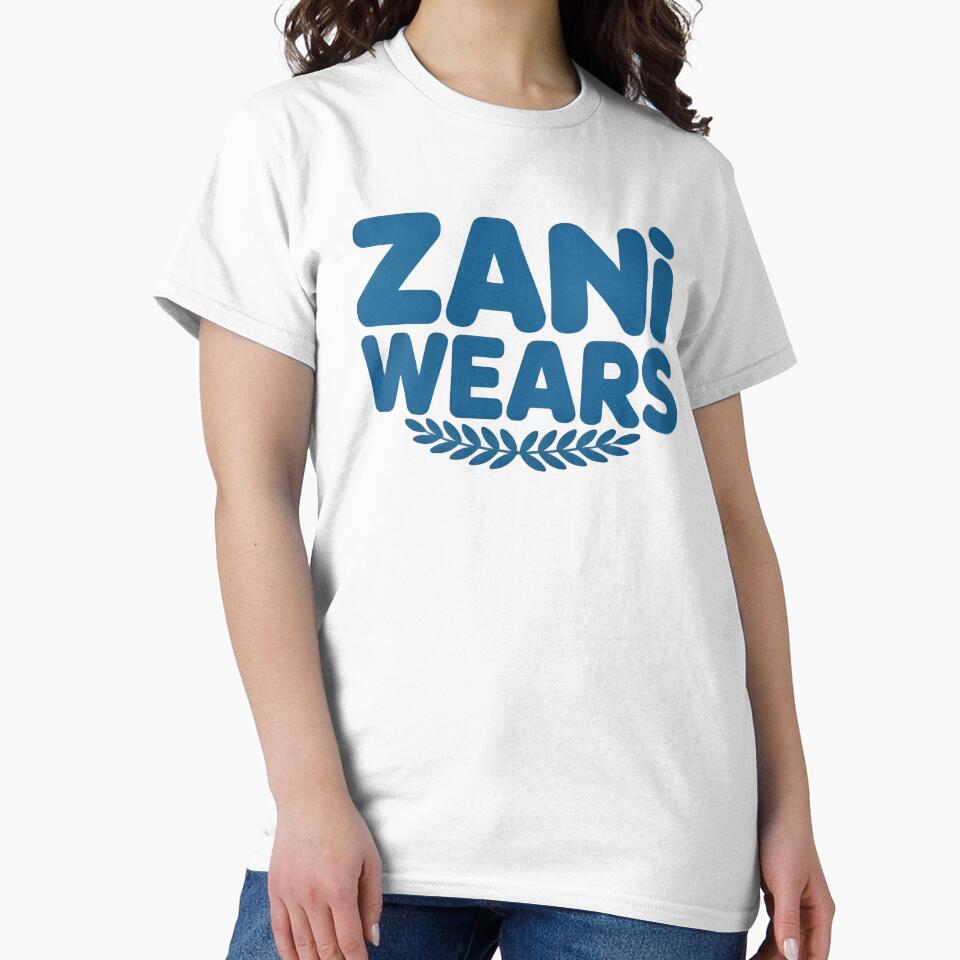 Bold Zani Wears Logo Design – Blue Streetwear Brand Emblem by Zanigold