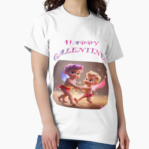 A cartoon Very Happy Galentines card, perfect gift idea for Galentines day by sailorsam1805
