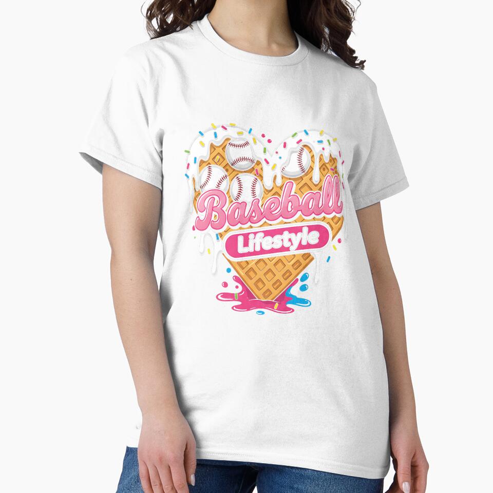 Baseball Home Plate Drip for Boys Ice Cream Spinkle by facegm