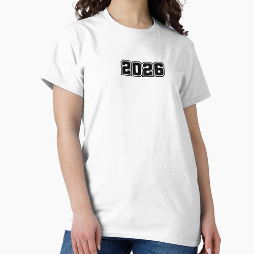 2026 Number - Classic Minimalist Digit by stickerorange